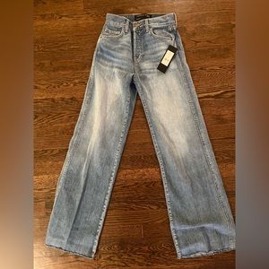 Veronica Beard Taylor wide leg jean size 25 NWT